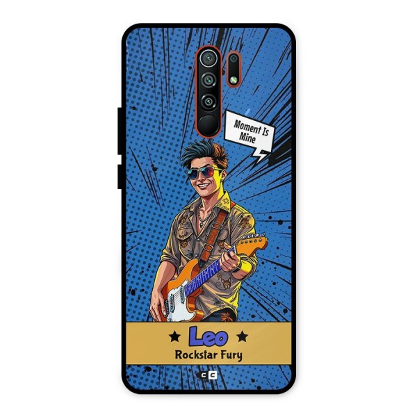 Rockstar Leo Metal Back Case for Redmi 9 Prime