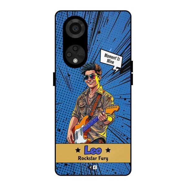 Rockstar Leo Metal Back Case for Reno8 T 5G