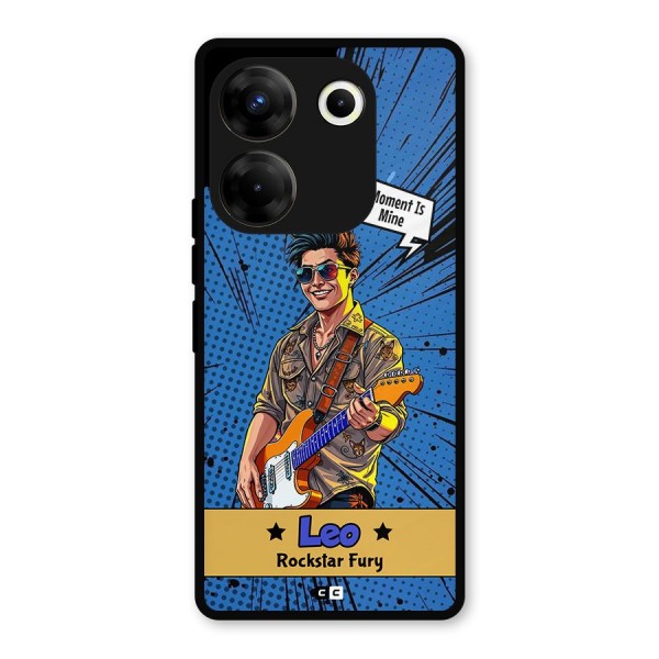 Rockstar Leo Metal Back Case for Tecno Camon 20 Pro