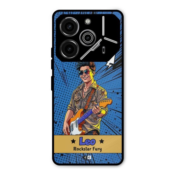 Rockstar Leo Metal Back Case for Tecno Pova 6 Pro