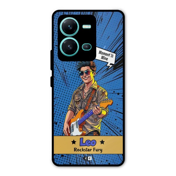 Rockstar Leo Metal Back Case for Vivo V25