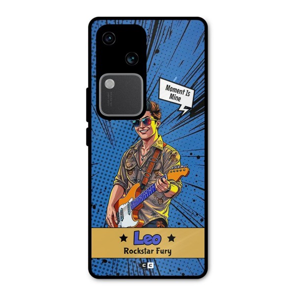 Rockstar Leo Metal Back Case for Vivo V30