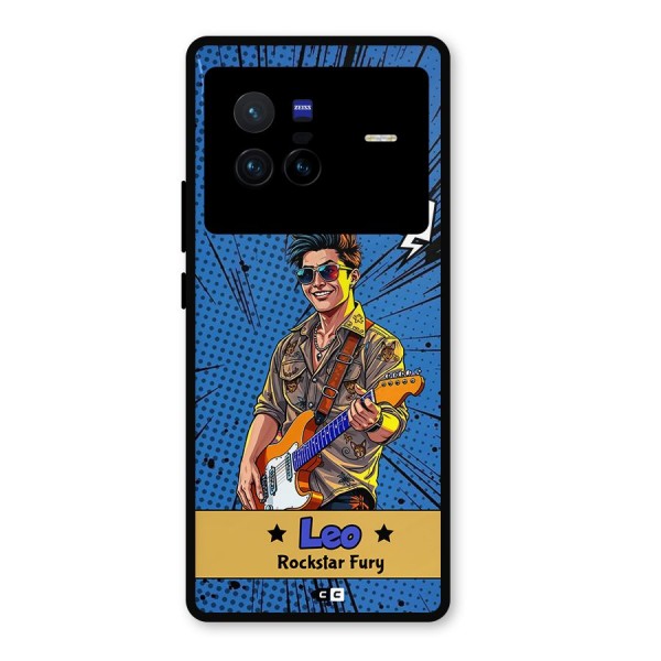 Rockstar Leo Metal Back Case for Vivo X80