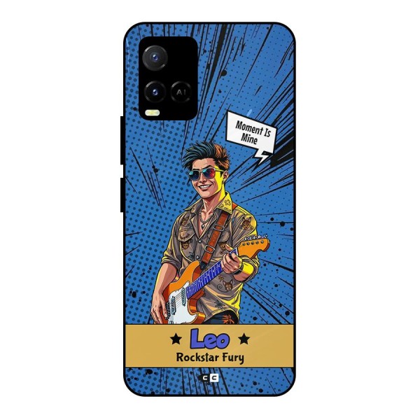 Rockstar Leo Metal Back Case for Vivo Y21