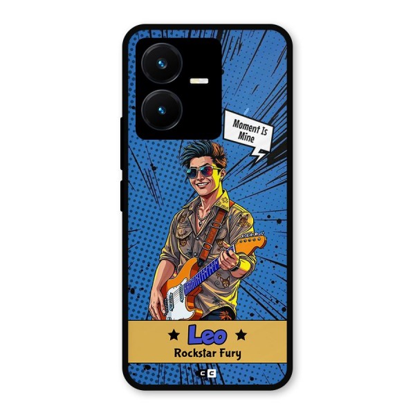 Rockstar Leo Metal Back Case for Vivo Y22s