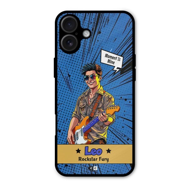 Rockstar Leo Metal Back Case for iPhone 16 Plus