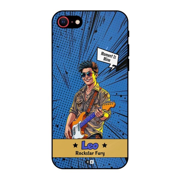 Rockstar Leo Metal Back Case for iPhone 8