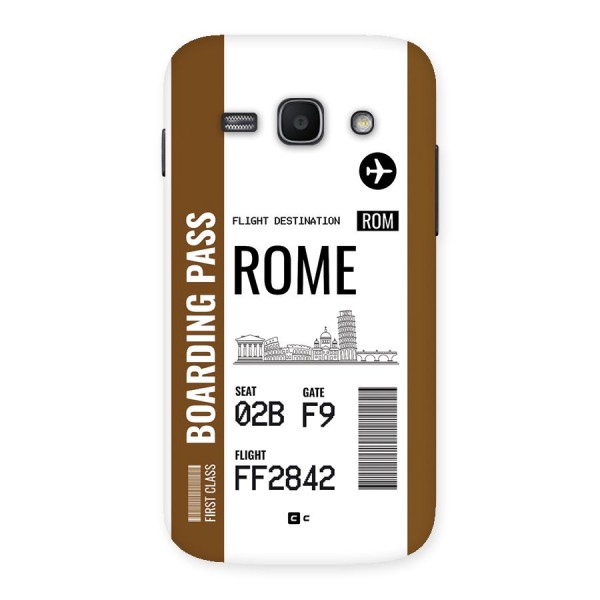 Rome Boarding Pass Back Case for Galaxy Ace3