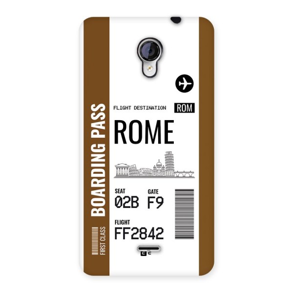 Rome Boarding Pass Back Case for Unite 2 A106