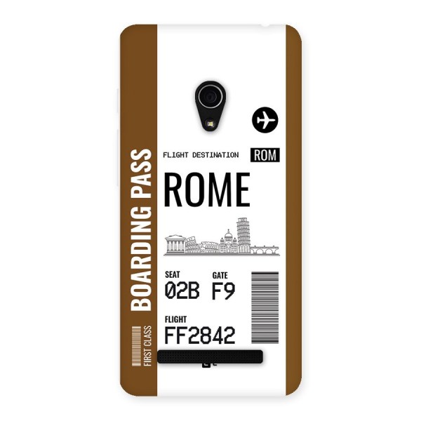 Rome Boarding Pass Back Case for Zenfone 5