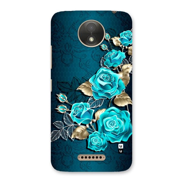 Rose Sheet Back Case for Moto C Plus