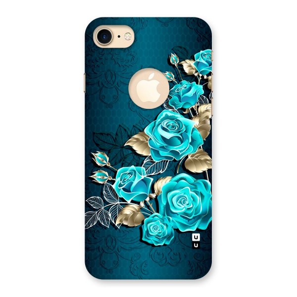 Rose Sheet Back Case for iPhone 8 Logo Cut