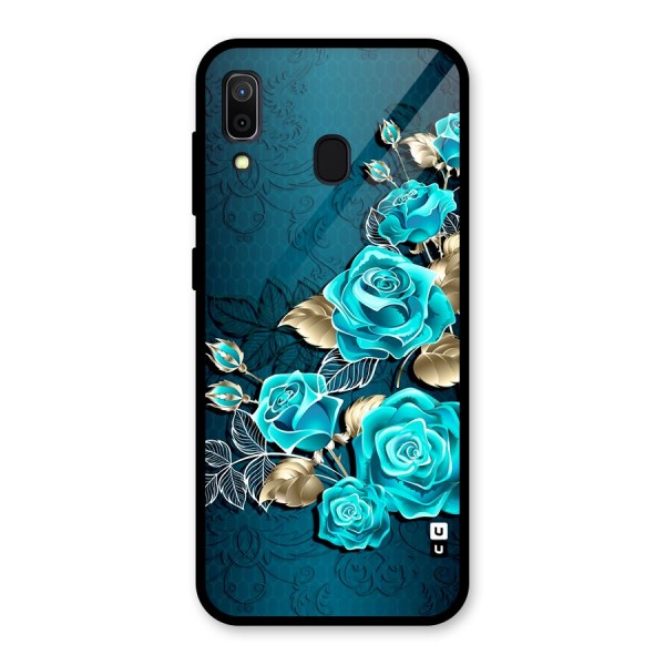 Rose Sheet Glass Back Case for Galaxy A30