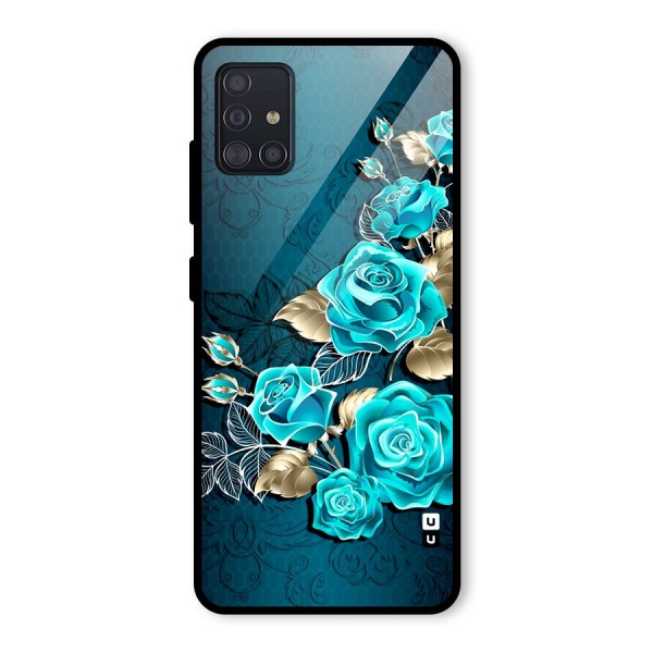 Rose Sheet Glass Back Case for Galaxy A51