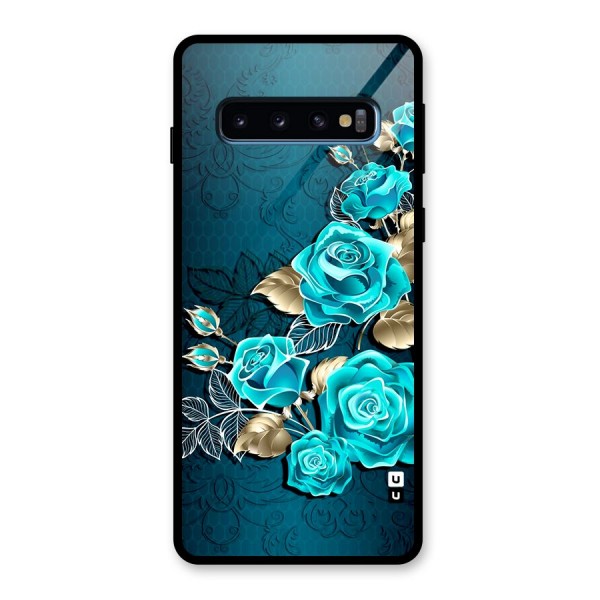 Rose Sheet Glass Back Case for Galaxy S10