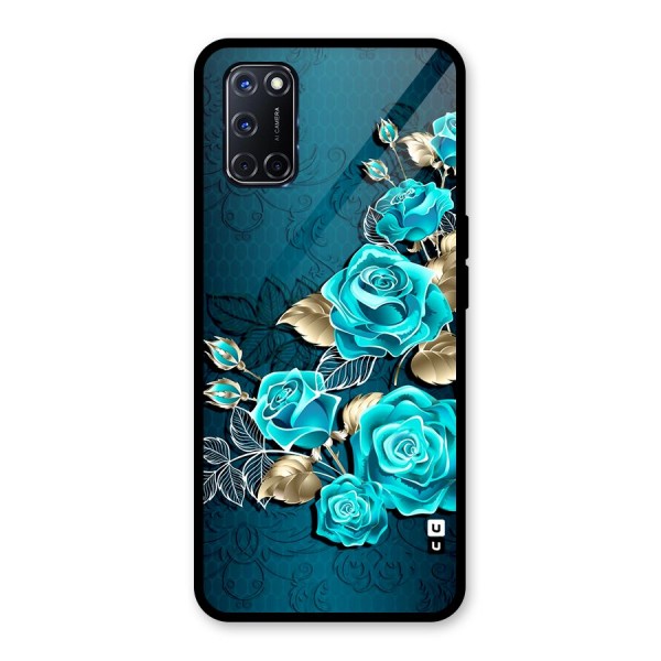 Rose Sheet Glass Back Case for Oppo A52