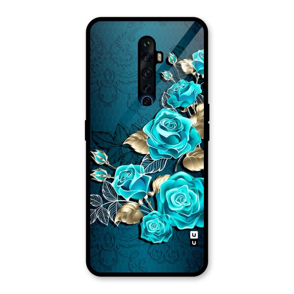 Rose Sheet Glass Back Case for Oppo Reno2 Z