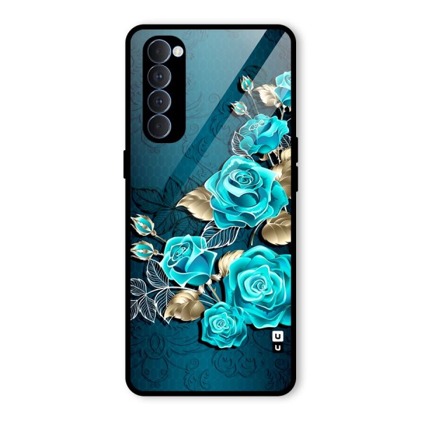 Rose Sheet Glass Back Case for Oppo Reno4 Pro