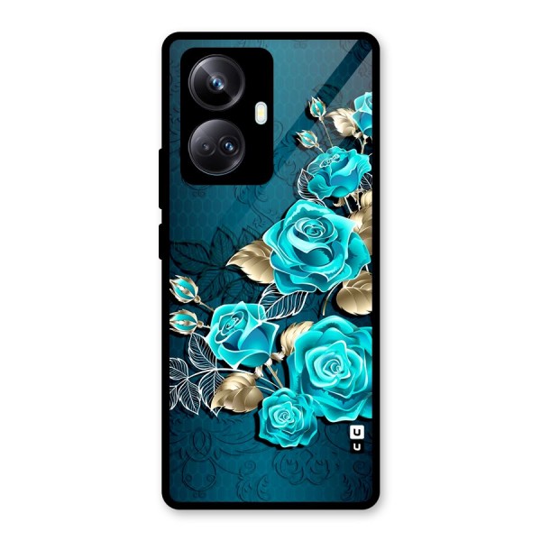 Rose Sheet Glass Back Case for Realme 10 Pro Plus