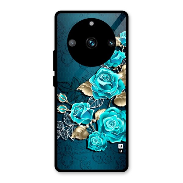 Rose Sheet Glass Back Case for Realme 11 Pro Plus