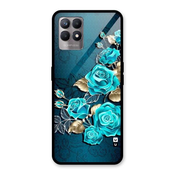 Rose Sheet Glass Back Case for Realme 8i