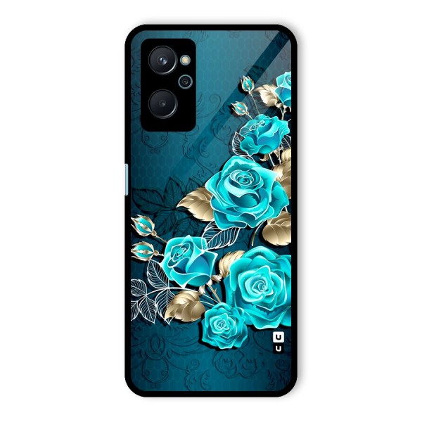 Rose Sheet Glass Back Case for Realme 9i