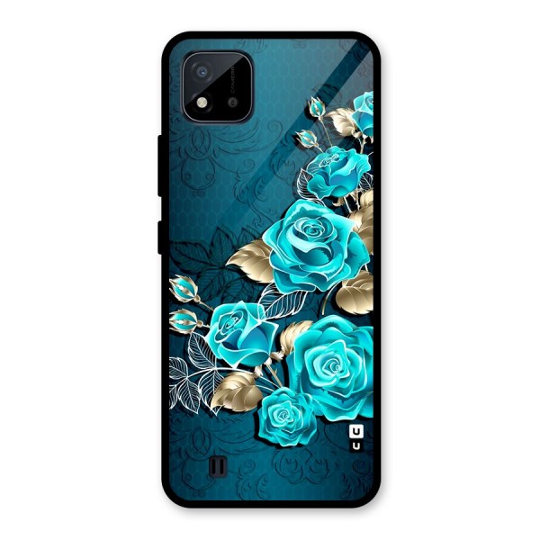 Rose Sheet Glass Back Case for Realme C11 2021