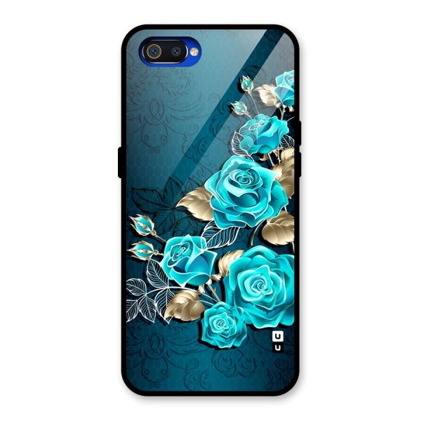 Rose Sheet Glass Back Case for Realme C2