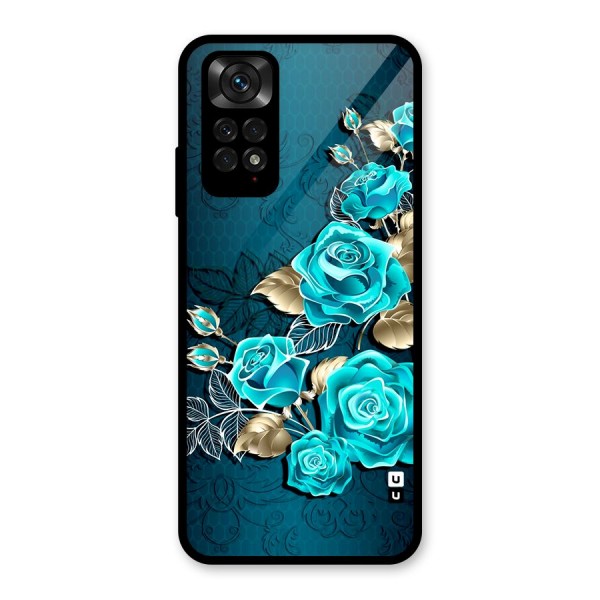 Rose Sheet Glass Back Case for Redmi Note 11S