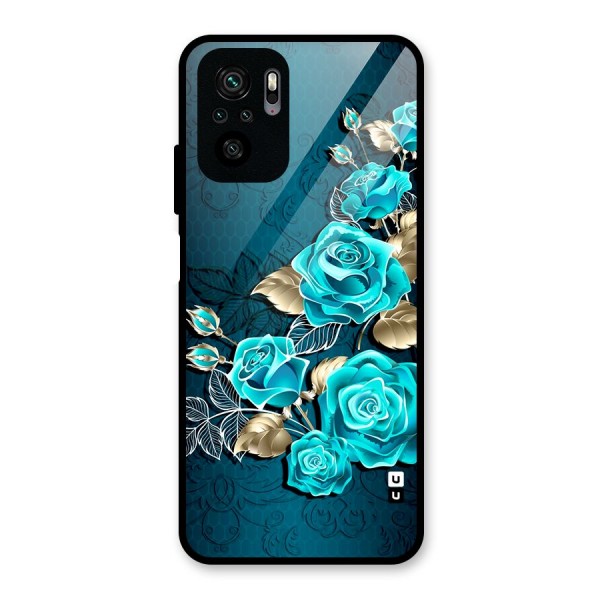 Rose Sheet Glass Back Case for Redmi Note 11 SE