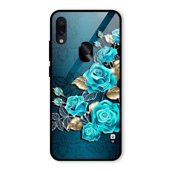 Rose Sheet Glass Back Case for Redmi Note 7S