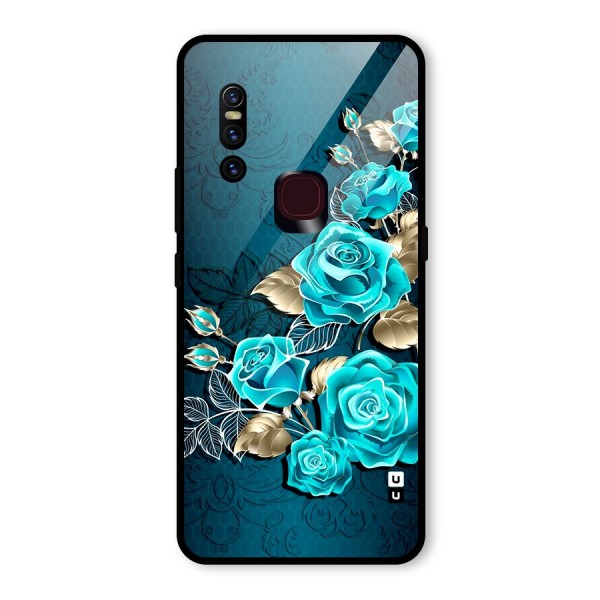 Rose Sheet Glass Back Case for Vivo V15