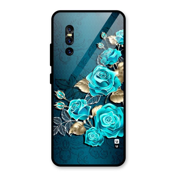 Rose Sheet Glass Back Case for Vivo V15 Pro