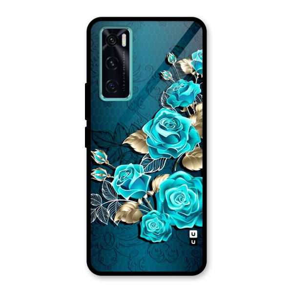 Rose Sheet Glass Back Case for Vivo V20 SE