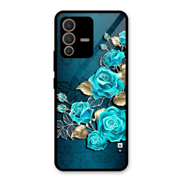 Rose Sheet Glass Back Case for Vivo V23 5G