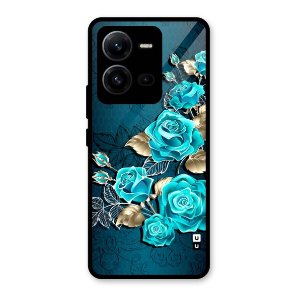 Rose Sheet Glass Back Case for Vivo V25