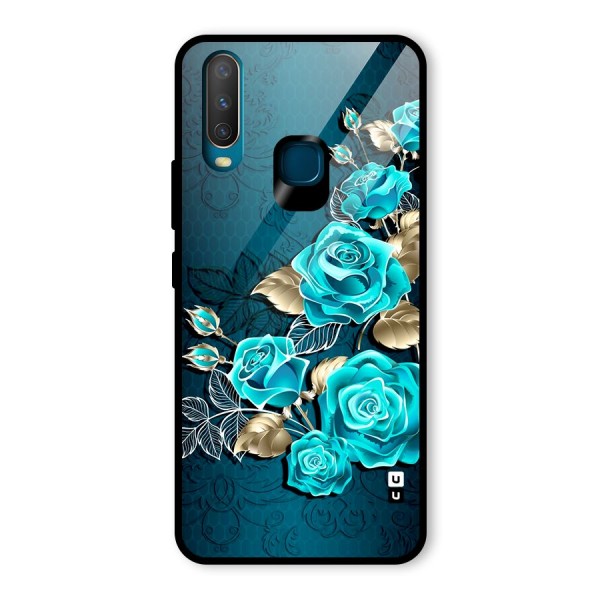 Rose Sheet Glass Back Case for Vivo Y12