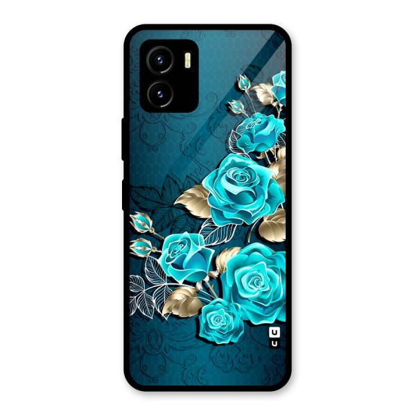 Rose Sheet Glass Back Case for Vivo Y15s