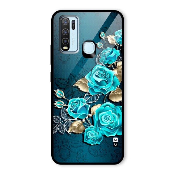 Rose Sheet Glass Back Case for Vivo Y50