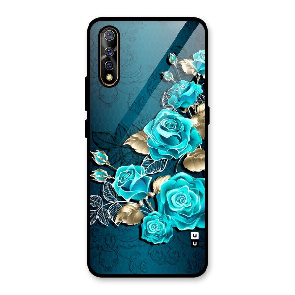 Rose Sheet Glass Back Case for Vivo Z1x