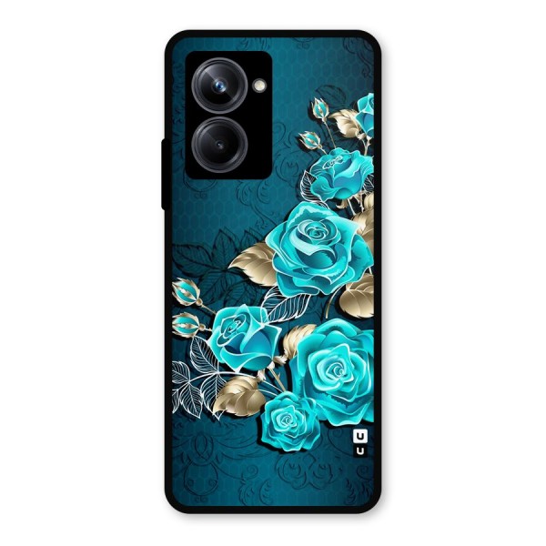 Rose Sheet Metal Back Case for Realme 10 Pro