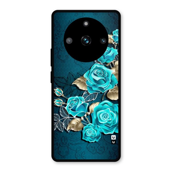 Rose Sheet Metal Back Case for Realme 11 Pro