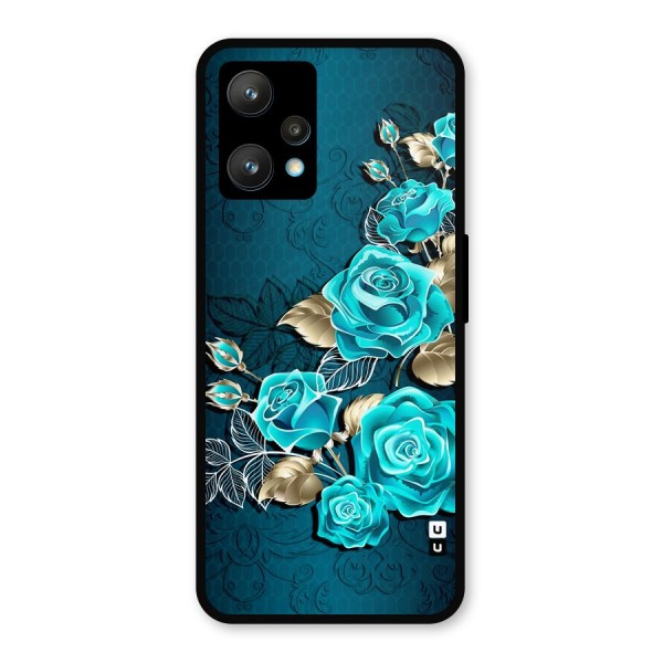 Rose Sheet Metal Back Case for Realme 9