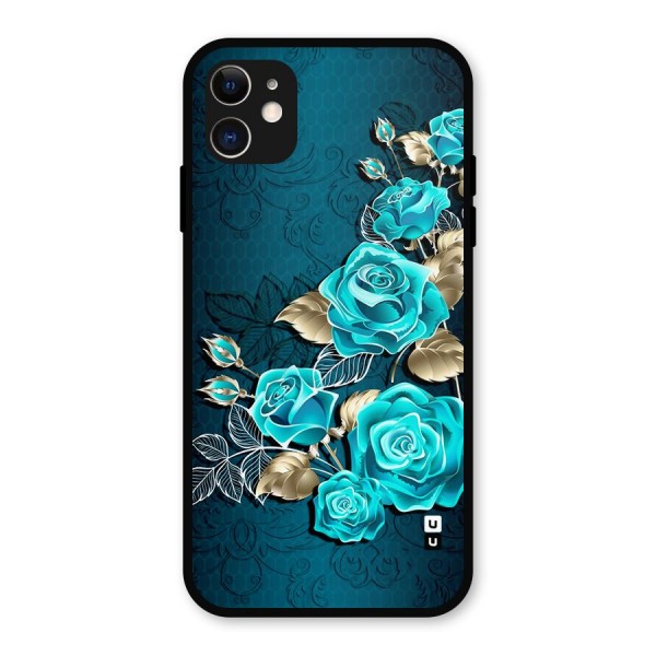 Rose Sheet Metal Back Case for iPhone 11