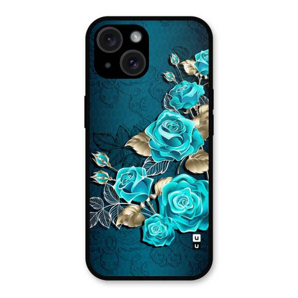 Rose Sheet Metal Back Case for iPhone 15