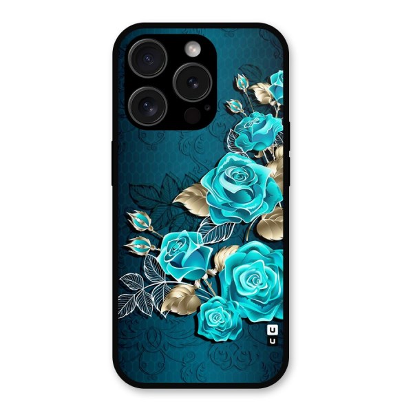 Rose Sheet Metal Back Case for iPhone 15 Pro