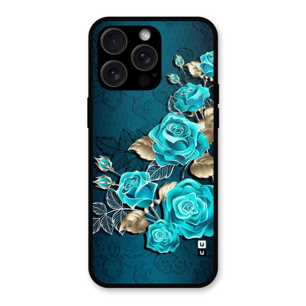 Rose Sheet Metal Back Case for iPhone 15 Pro Max