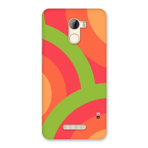 Rounded Shapes Back Case for Gionee A1 LIte