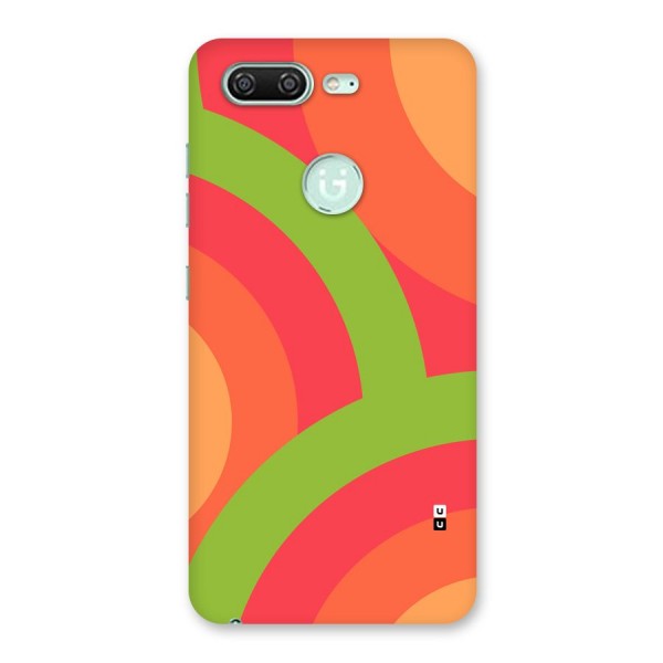 Rounded Shapes Back Case for Gionee S10