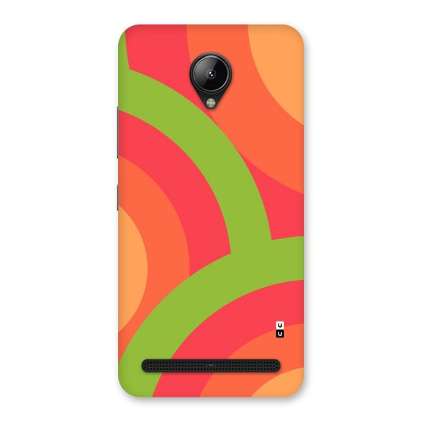 Rounded Shapes Back Case for Lenovo C2